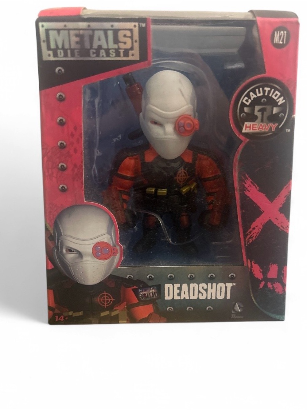 Deadshot Action Figure - White & Red